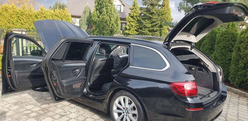 BMW Seria 5 cena 65800 przebieg: 220000, rok produkcji 2015 z Ryglice małe 631